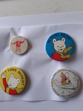 Rupert the Bear - Badges -