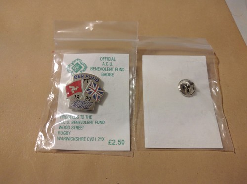 Isle man badge - isle, 1999