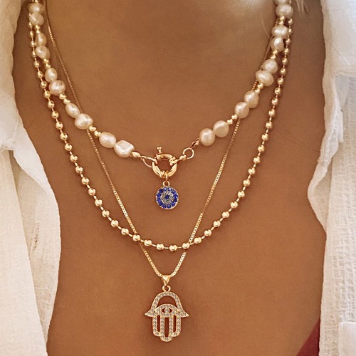 Evil eye hamsa pendant - evil,