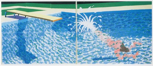 Large diver paper pool 27 - paper,