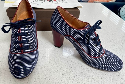 Chie mihara women laced blue - chie,