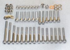 Suzuki AS50 Maverick Engine, Cylinder Stainless Allen Bolts Capscrews Kit 48pcs