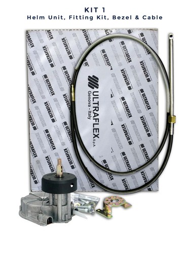 Ultraflex boat steering - steering, 15ft