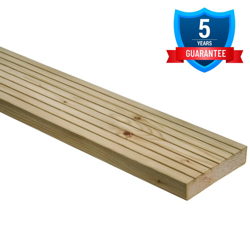 Treated timber decking - treated,