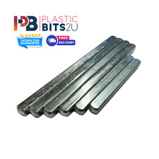 Door Handle Spindle Bar Square Rod Through Door 8mm x 90-140mm Lever Knob, PVC