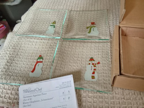 The pampered chef snowmen - chef,