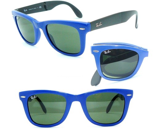 Ray ban sunglasses blue green - sunglasses,