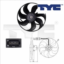 RADIATOR FAN 837-0003 TYC I