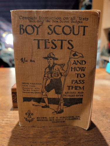 1927 boy scout tests and - 1927, how