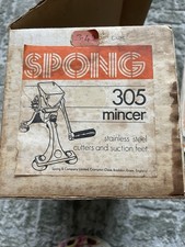 Vintage Spong 305 Mincer In