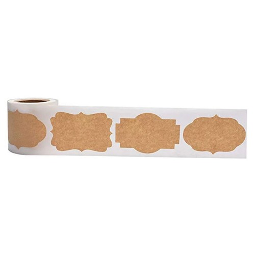 Self adhesive paper labels - self,