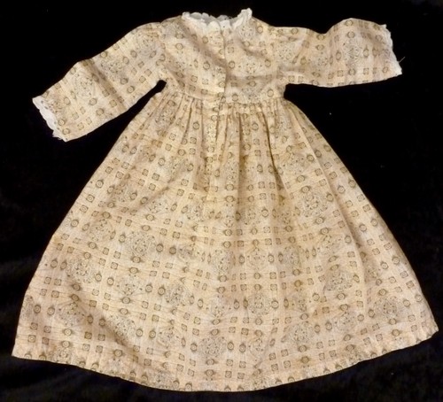 Dress for antique doll - antique,