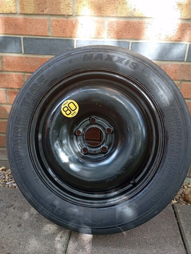 Spare wheel with tyre
