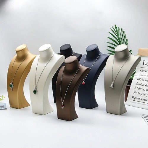 Leather jewelry display - pu,