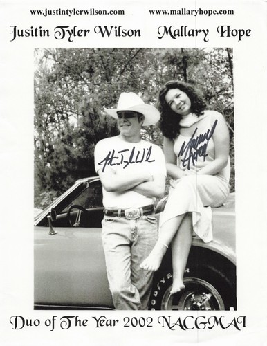 Autographed 5x11 flyer - autographed,