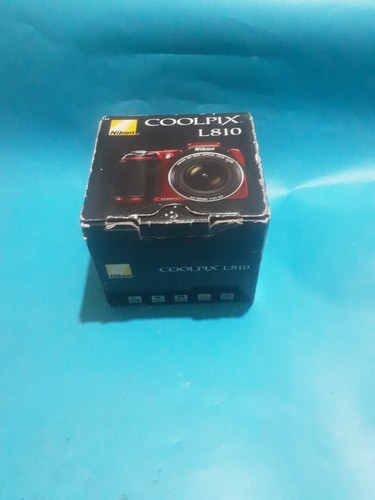 Nikon coolpix l810 red - red, digital