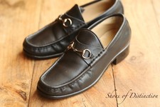 Gucci Black Silver Horse Bit