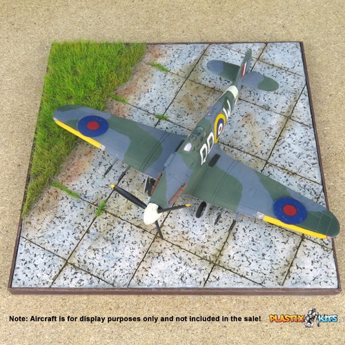 Diorama airfield section - airfield,