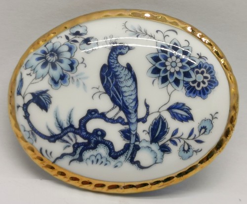 Vtg aynsley blue bird - blue,