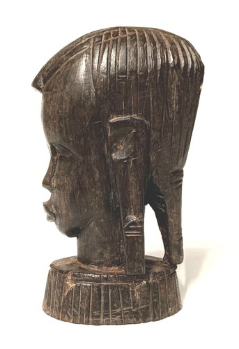 Small african female head - small,