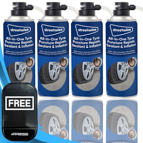 Emergency car flat - tyre, sealer