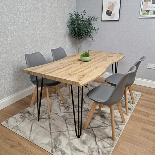 Modern dining table 117cm with - dining,