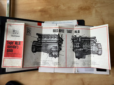 Vintage Rolls Royce Diesel engine instruction manuals (Eagle Engine).