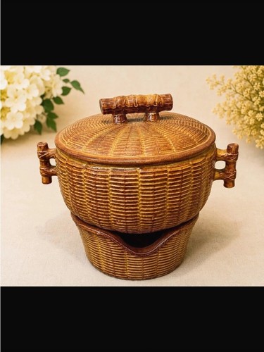 Hull pottery woven - hull,