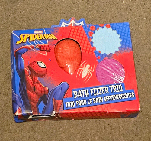 Marvel spider man bath - spider-man, fizzies