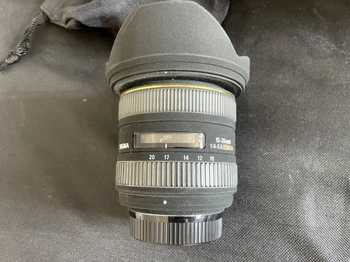 Sigma 20mm 0 5 - 10-20mm, f/4.0-5.6
