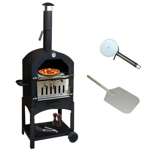 Outdoor pizza oven charcoal - outdoor,