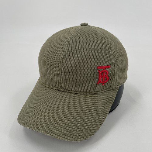 Burberry baseball cap - in, khaki