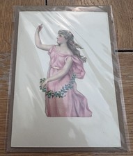 Antique SCRAP-GREETING CARD &