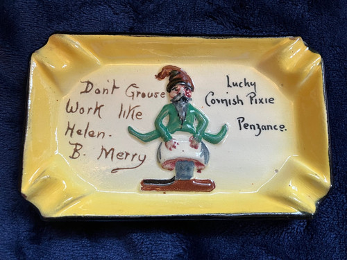 Watcombe pottery lucky - lucky, cornish