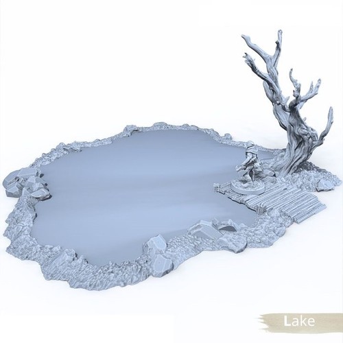 Lake fantasy wargaming - -,