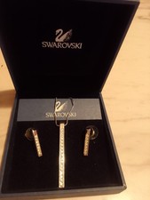 Vintage Swarovski set early  2000s. Not used much at all no tarnishing or damage