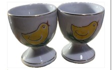 2 X 1970’s Egg Cups With