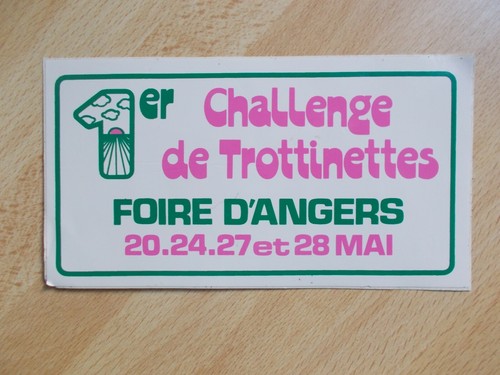 Sticker 1er challenge - challenge, stunt
