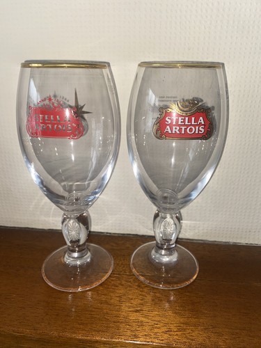 Stella artois pint chalice - 2, x