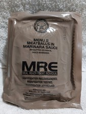 US RATION PACK MENU 8