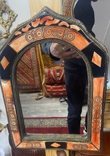 Moroccan Mirror Beautiful Arch Classy  Henna Camel Bone Wall Decor Nice Gift