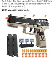 Soft Bullet Toy Gun with 12
