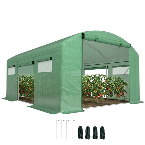 Outsunny polytunnel greenhouse - outsunny,
