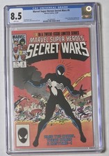 Marvel Super-Heroes Secret Wars #8 Origin Symbiote Suit CGC 85