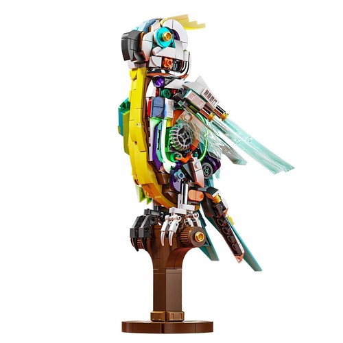 Parrot bird building blocks - bird,