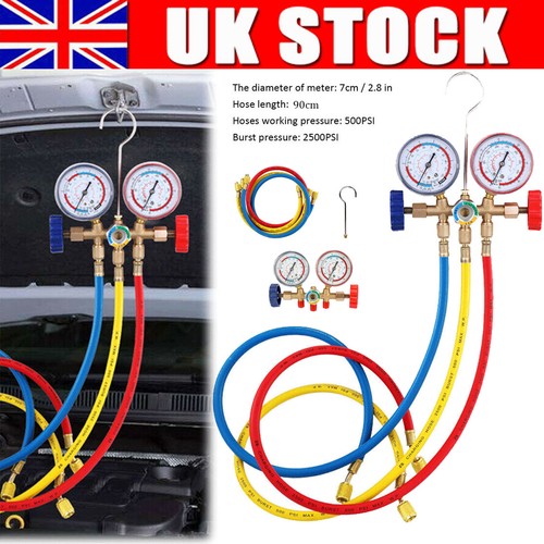 Refrigerant manifold gauge set - refrigerant,