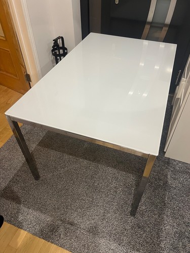 Ikea glass dining table - glass,