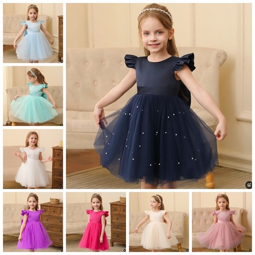 New girls lace princess dress - girls,