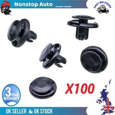 100X Bumper Grill Wheel Arch Splash Guard Trim Clips For MITSUBISHI ASX Colt 
