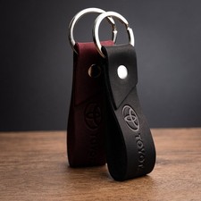 Leather Keyring Toyota Exclusive Crazy Horse High Quality Keychain
